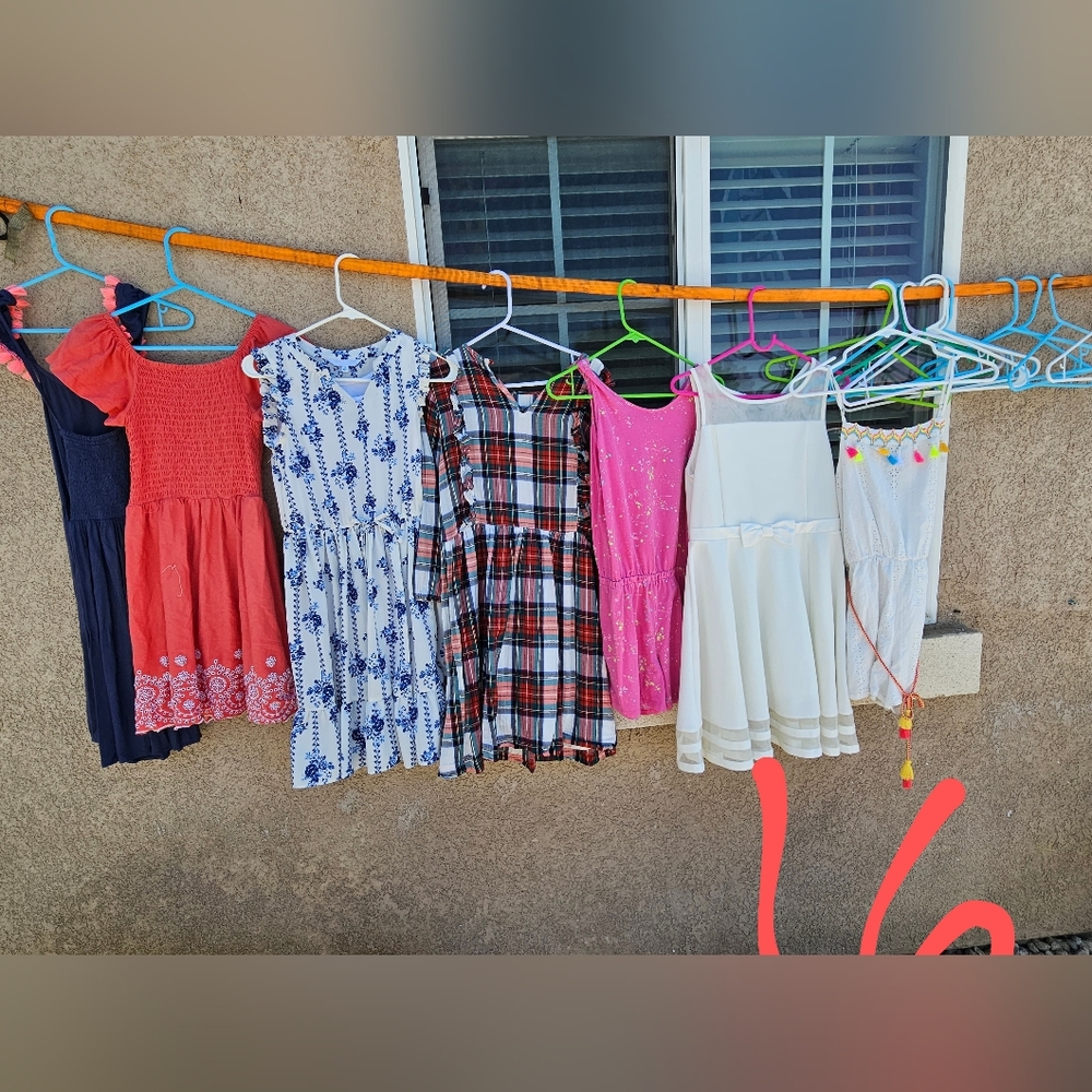 Size 16, girl bundle 7 dresses